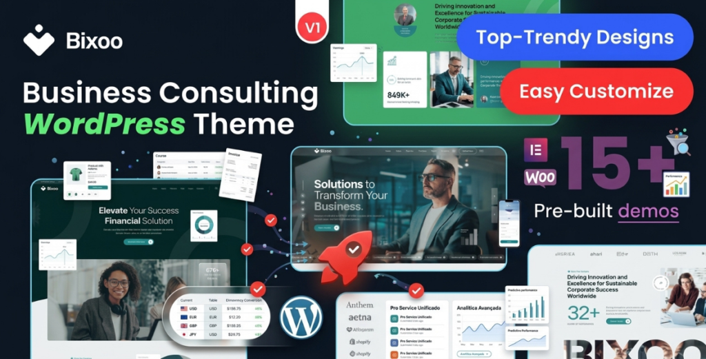 Bixoo Business Consulting Theme