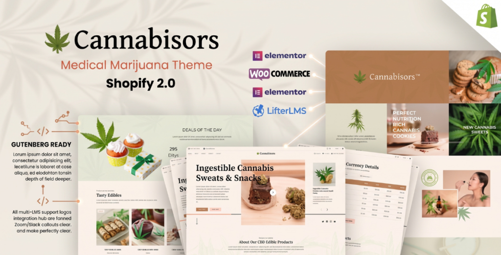 Cannabisors – Medical Marijuana, Cannabis Shopify